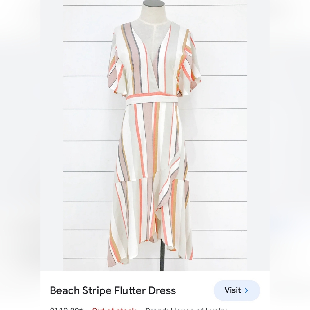 Saltwater luxe maxi dress